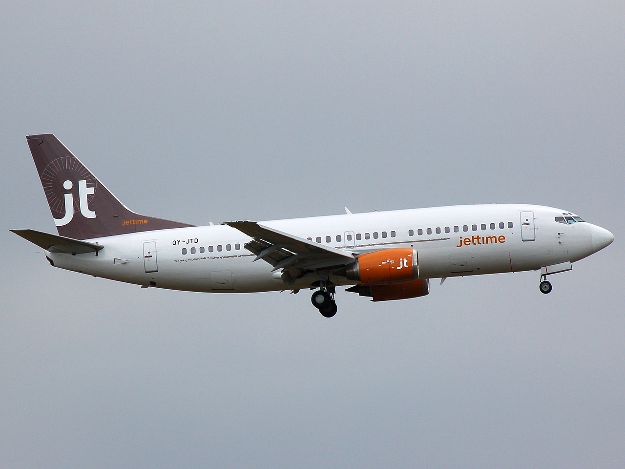 OY-JTD - 737-3Y0(WL) - JetTime - CPH - 20-06-2008