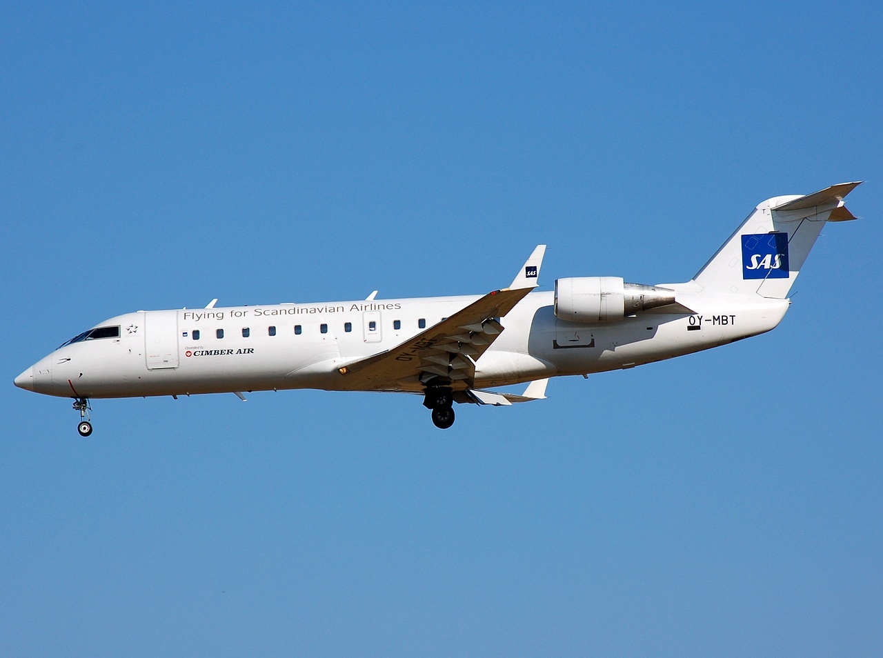 OY-MBT - CRJ-200LR - SAS Scandinavian - CPH - 18-06-2008