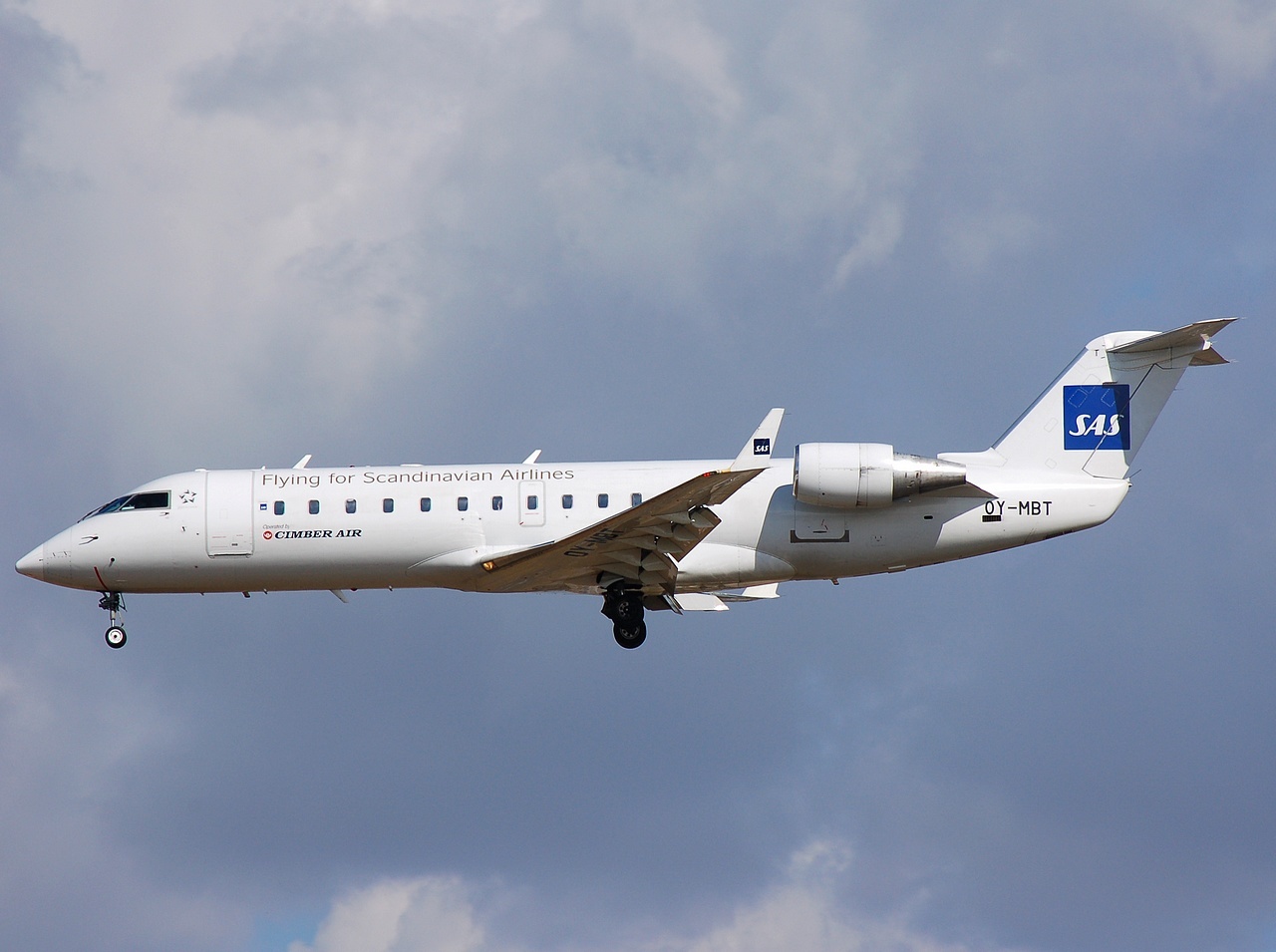 OY-MBT - CRJ-200LR - SAS Scandinavian - CPH - 20-06-2008