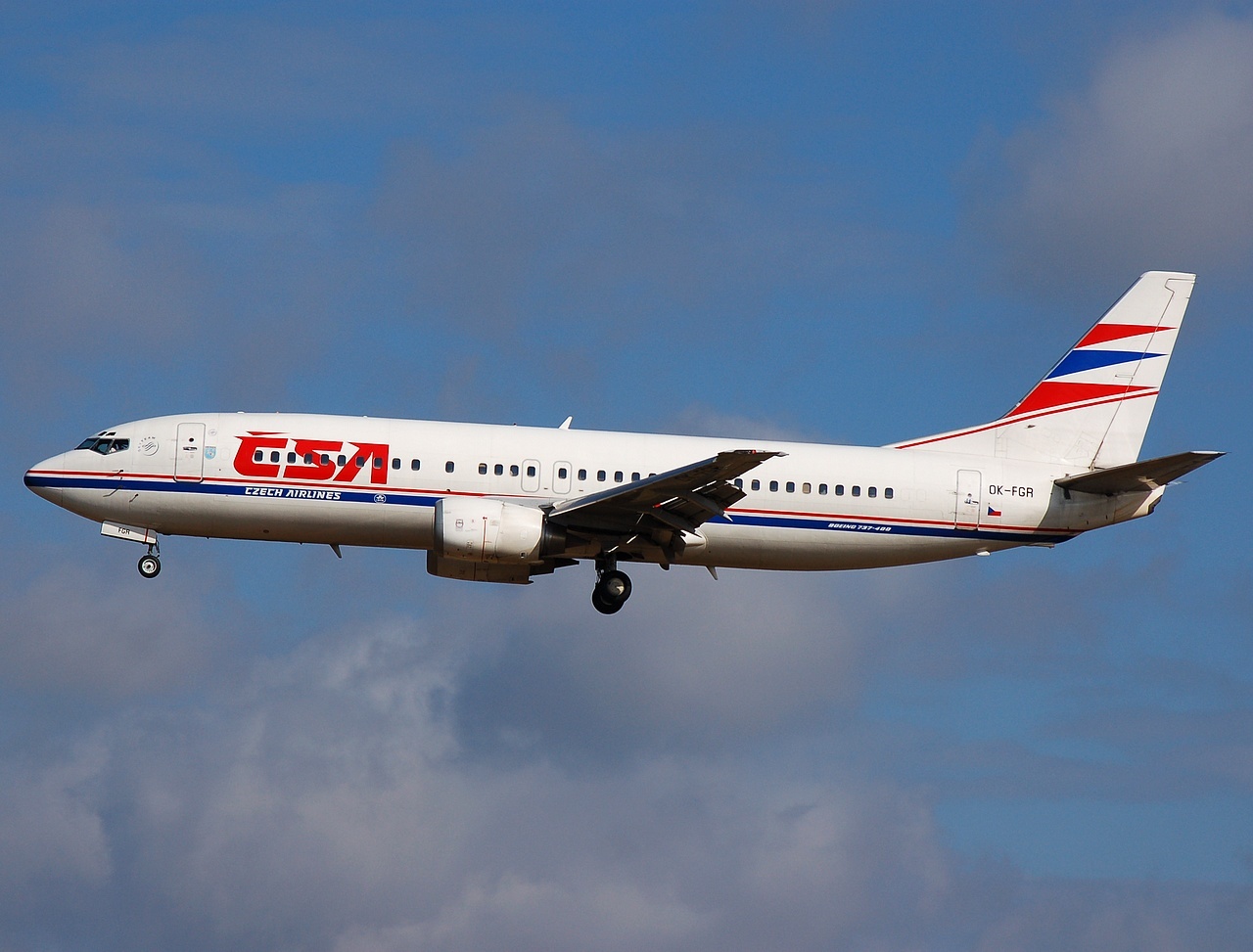 Ok-FGR - 737-45S - CSA Czech Airlines - CPH - 20-06-2008