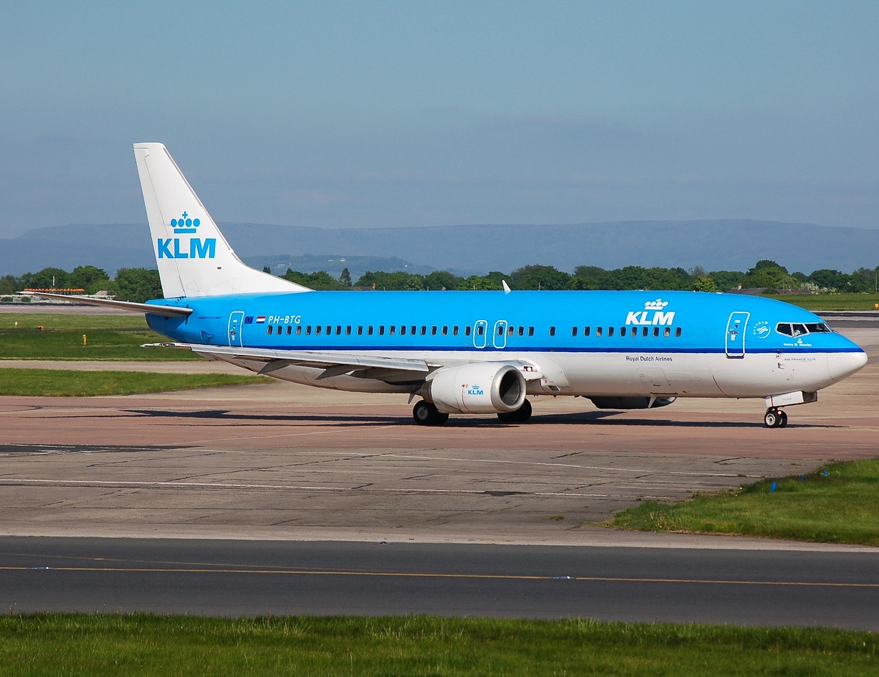 PH-BTG - 737-406 - KLM Royal Dutch Airlines - MAN - 14-05-2008