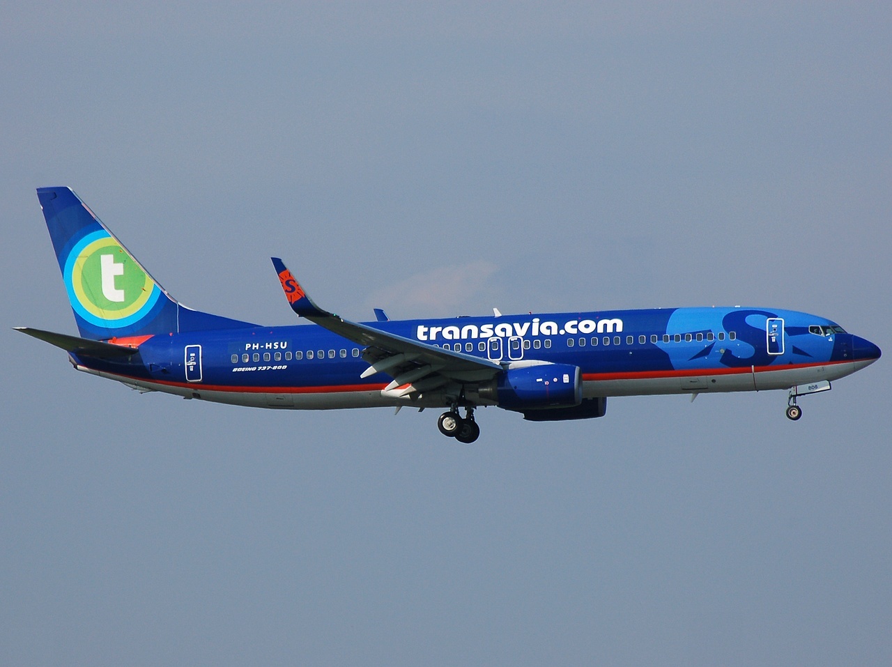 PH-HSU - 737-8BK(WL) - Transavia - AMS - 20-09-2008
