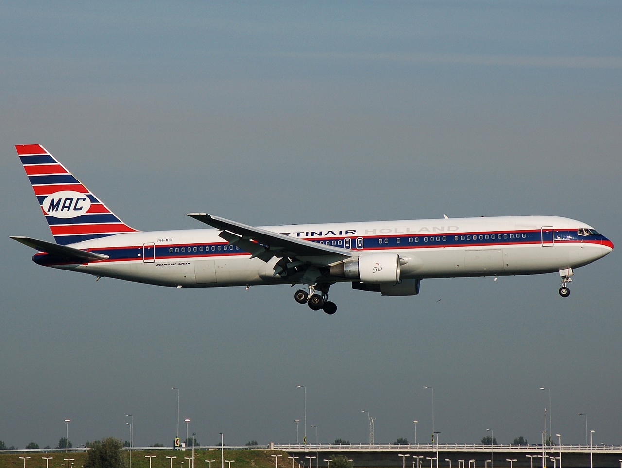 PH-MCL - 767-31A(ER) - Martinair Holland - AMS - 20-09-2008