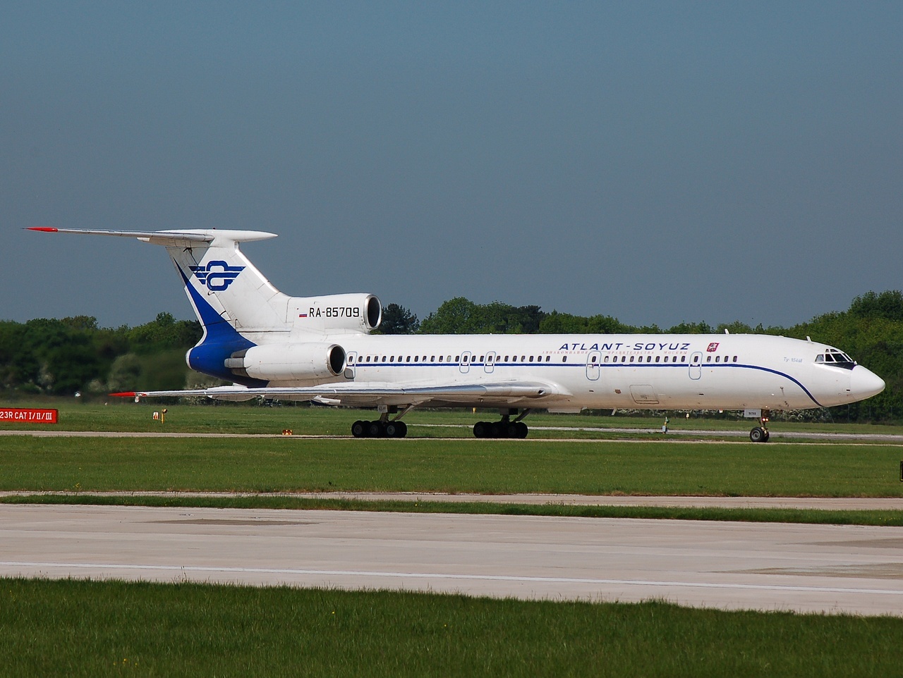 RA-85709 - Tu-154-M - Atlant-Soyuz Airlines - MAN - 14-05-2008