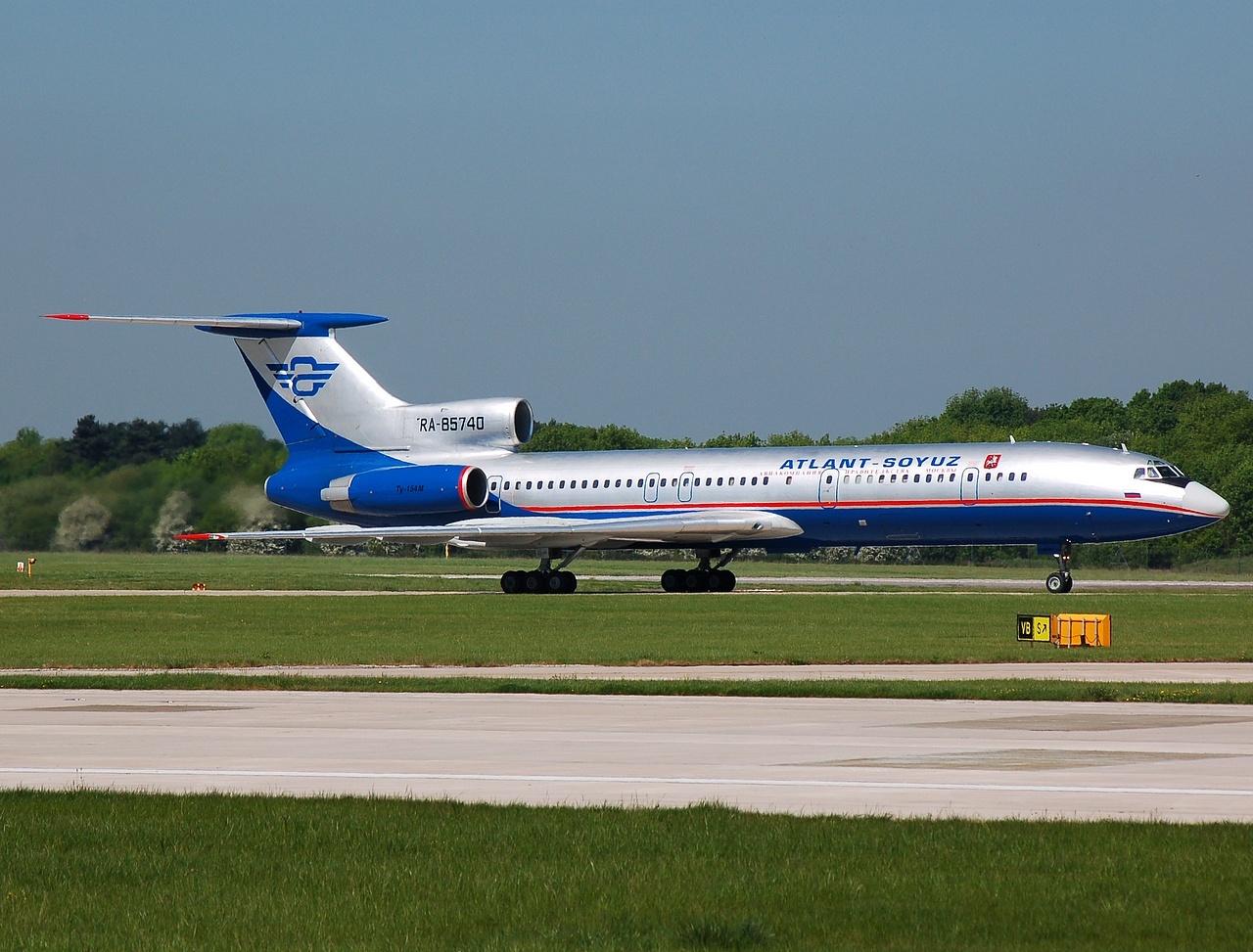 RA-85740 - Tu-154-M - Atlant-Soyuz Airlines - MAN - 14-05-2008