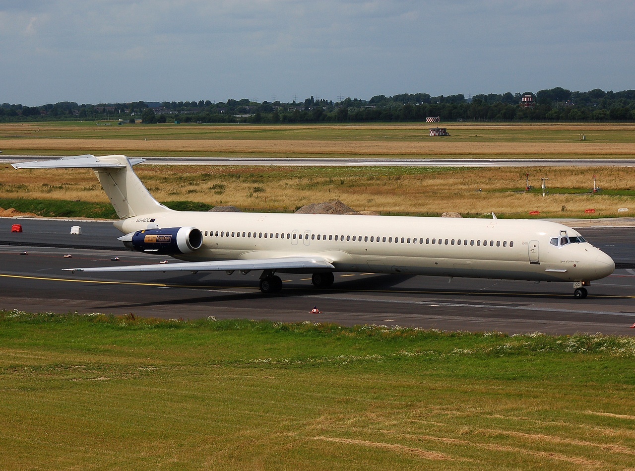 S5-ACC - MD-82 - Aurora Airlines - DUS - 06-07-2008