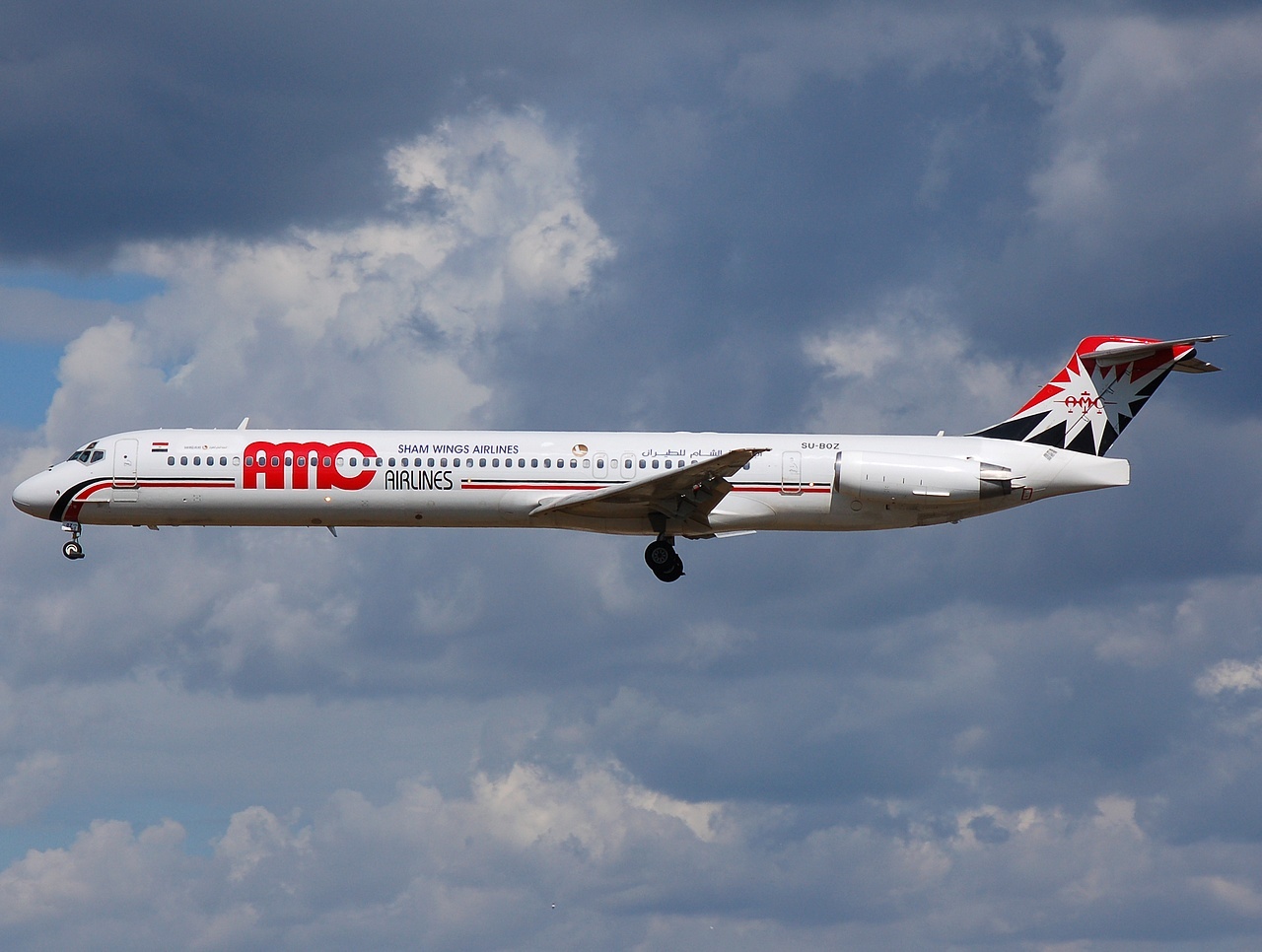SU-BOZ - MD-83 - AMC Aviation - CPH - 20-06-2008