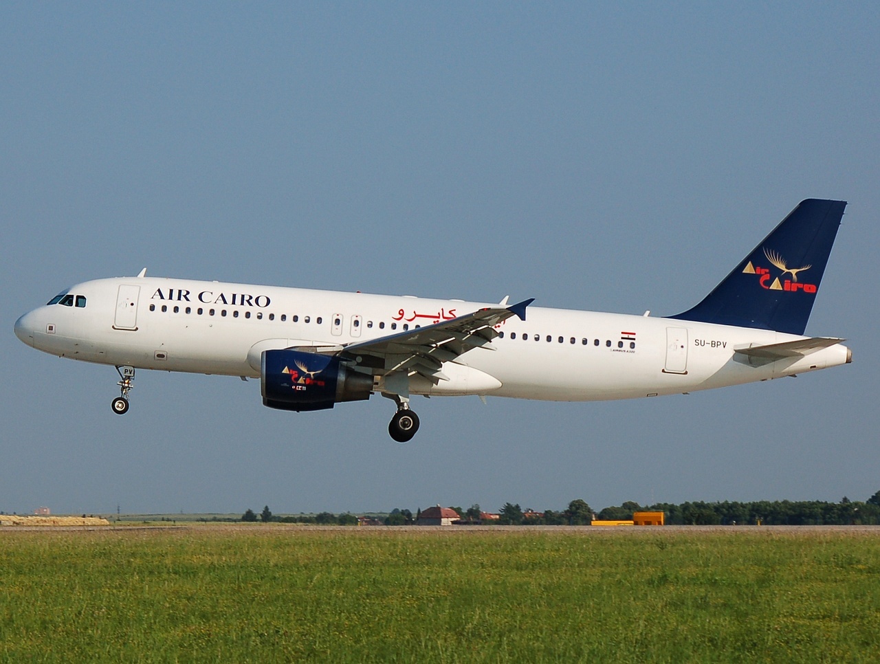 SU-BPV - A320-214 - Air Cairo - PRG - 01-07-2008