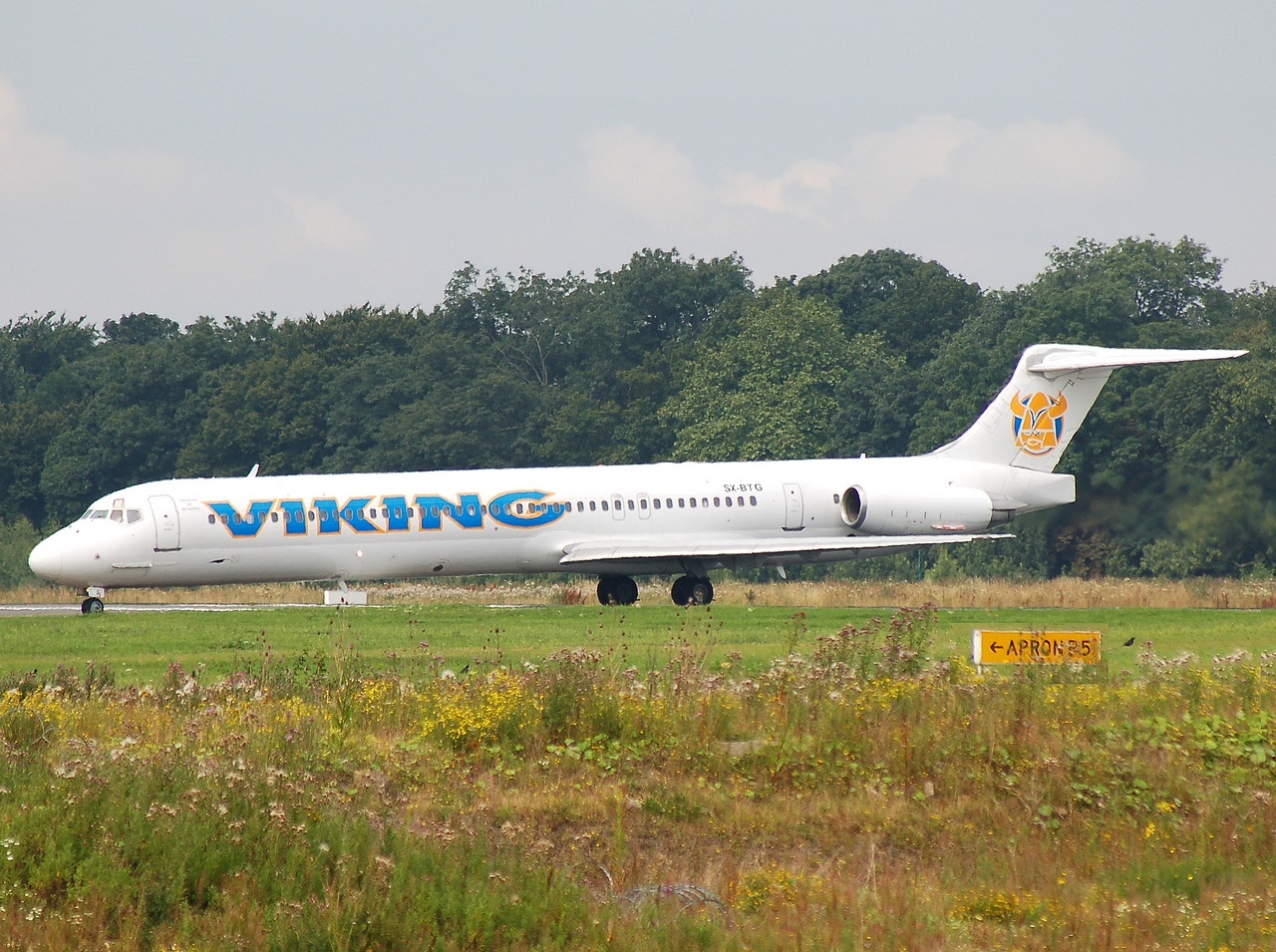 SX-BTG - MD-83 - Viking Airlines - CRL - 23-07-2008