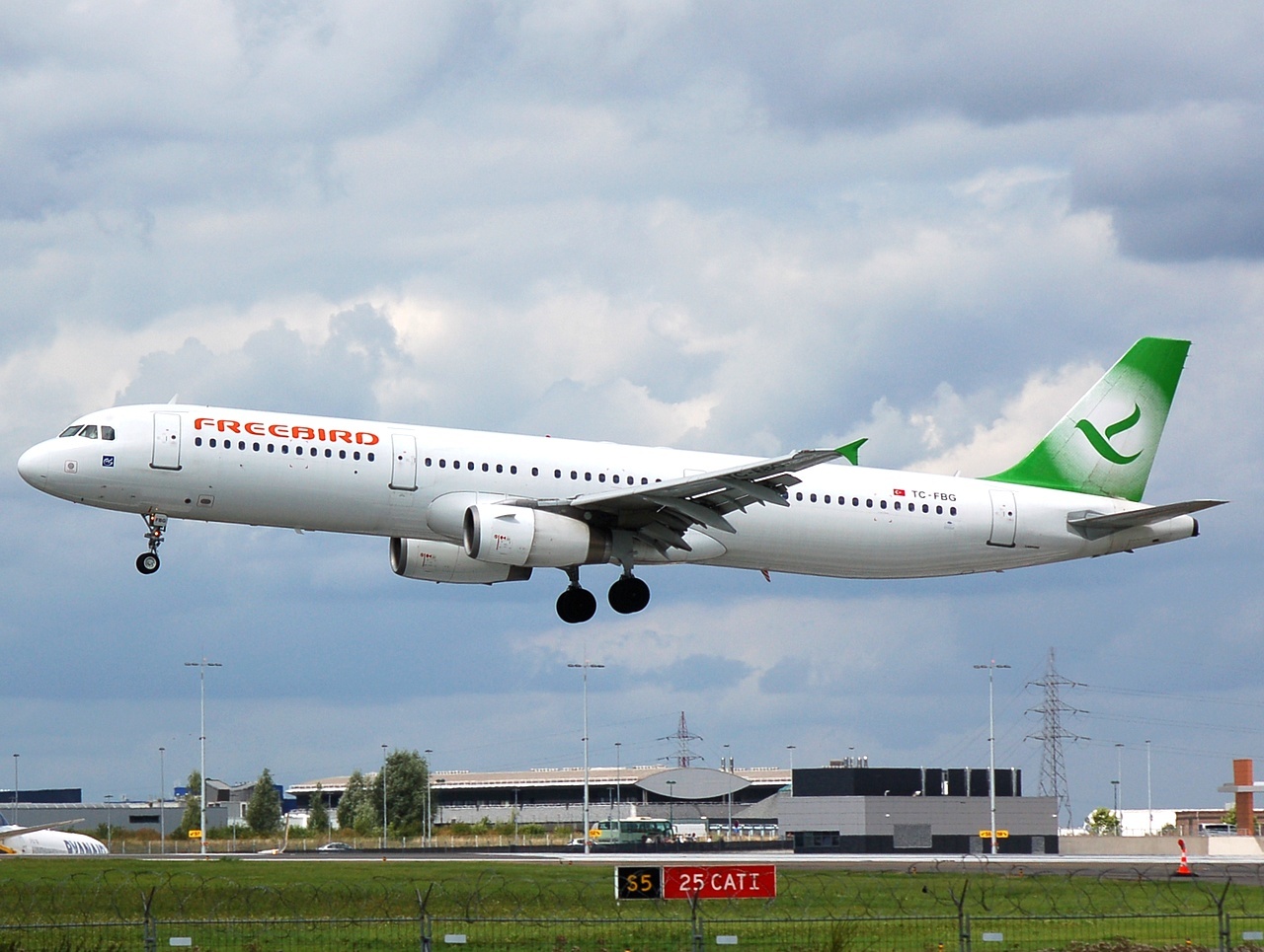 TC-FBG - A321-131 - Freebird Airlines - CRL - 11-08-2008