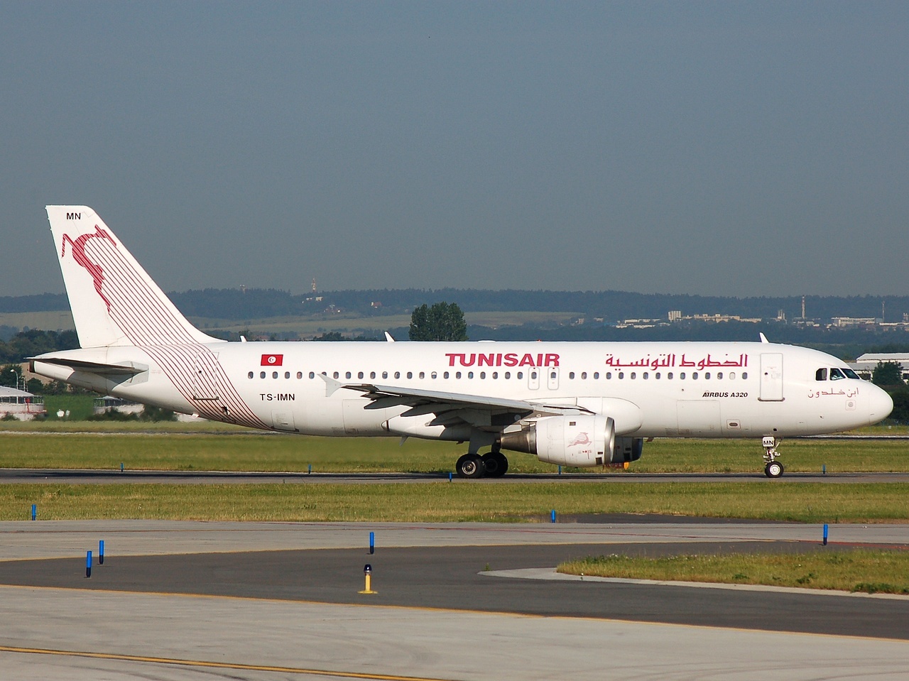 TS-IMN - A320-211 - Tunisair - PRG - 01-07-2008