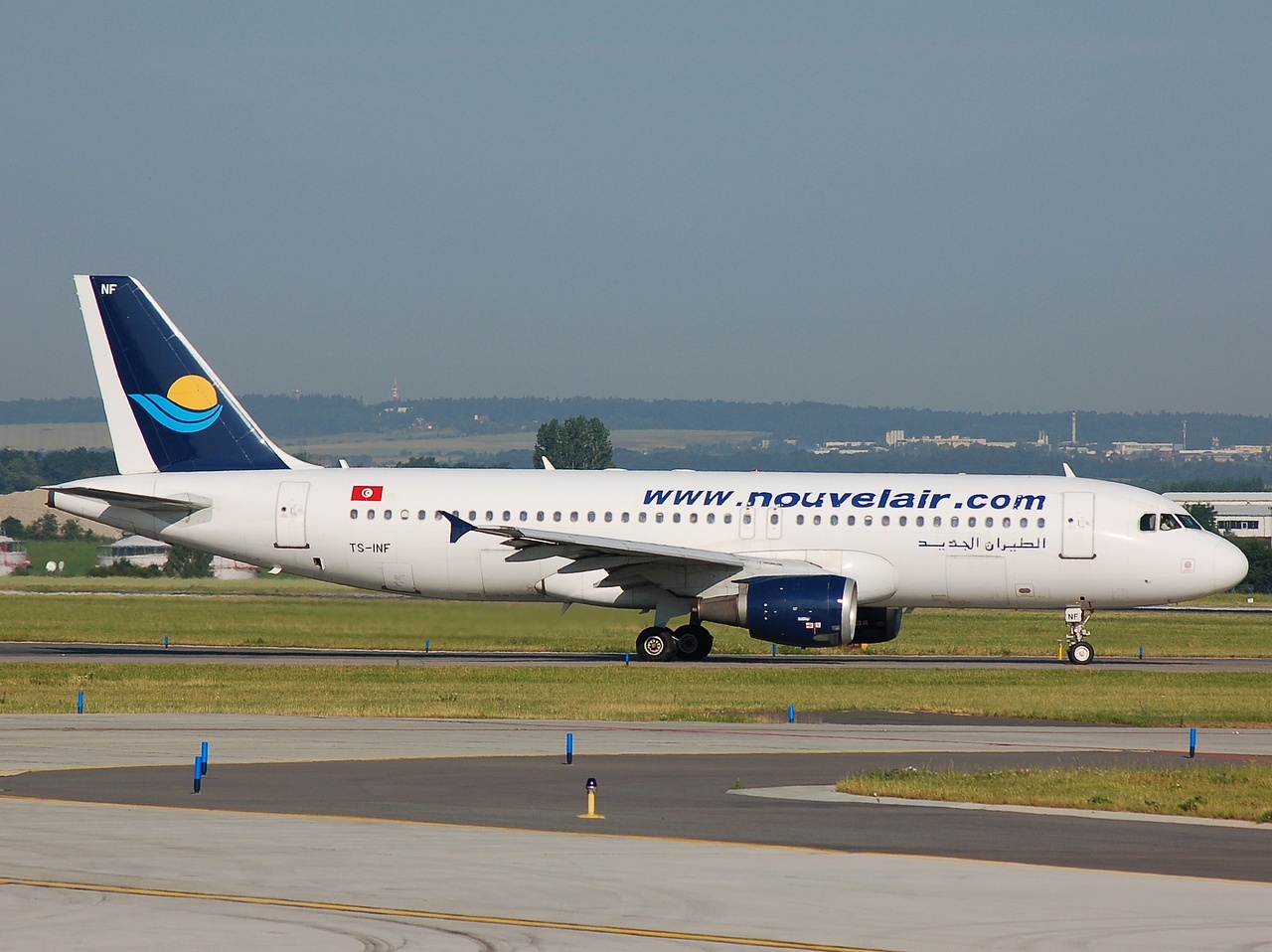 TS-INF - A320-211 - Nouvelair Tunisie - PRG - 01-07-2008