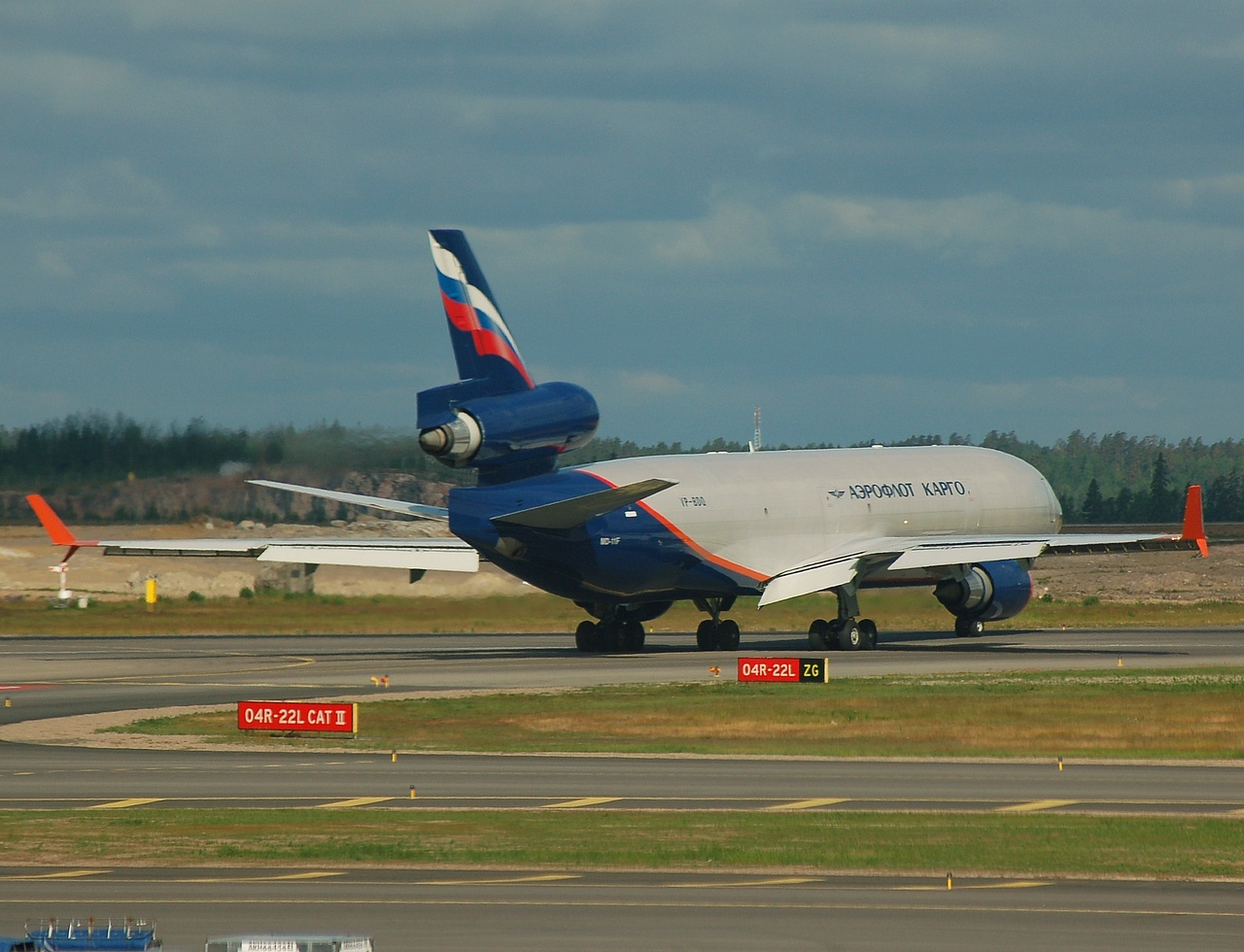 VP-BDQ - MD-11F - Aeroflot Cargo - HEL - 08-06-2008