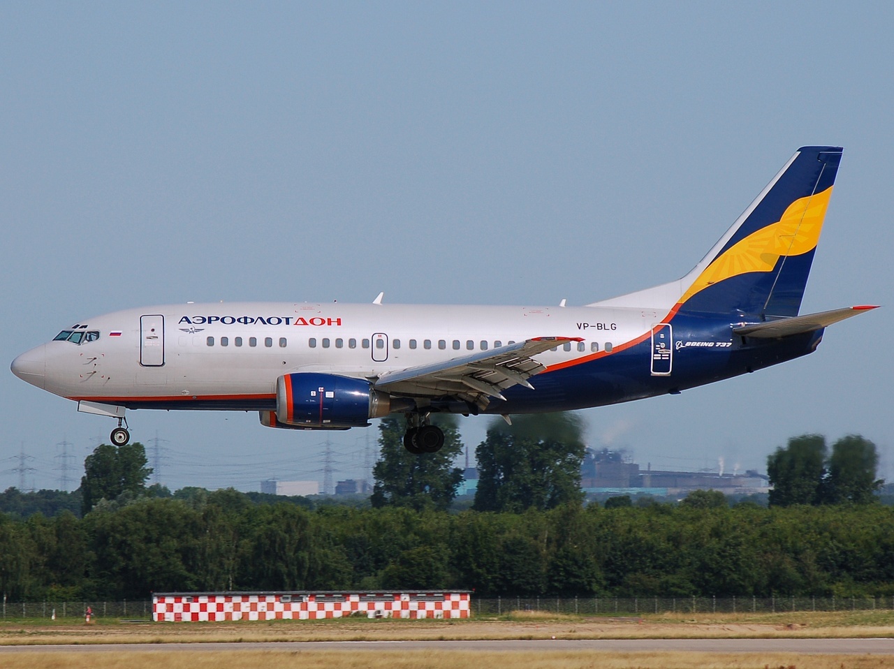 VP-BLG - 737-528 - Aeroflot Don - DUS - 06-07-2008