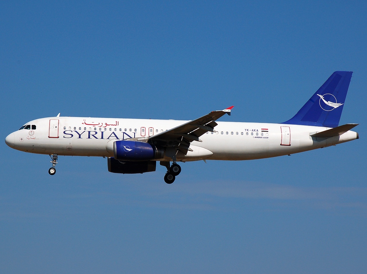 YK-AKA - A320-232 - Syrian Arab Airlines - CPH - 18-06-2008