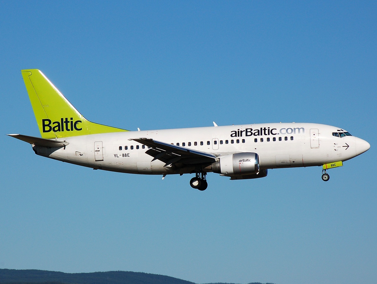 YL-BBE - 737-53S - Air Baltic - OSL - 25-06-2008