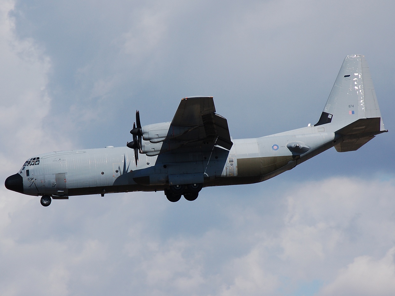 ZH874 - C-130J Hercules C.4 - Royal Air Force - CPH - 20-06-2008