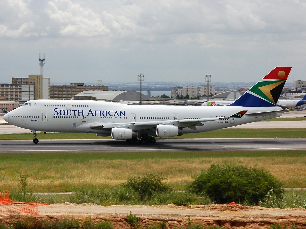 ZS-SAZ - 747-444 - South African Airways - LIS - 29-05-2008
