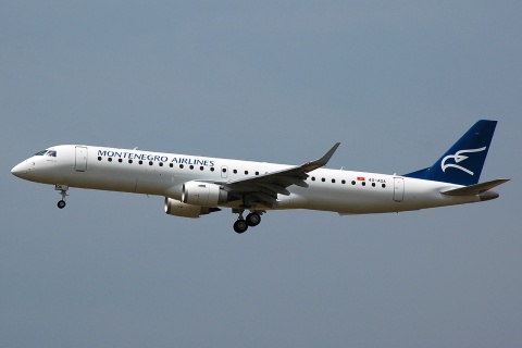 4O-AOA - ERJ-195LR (ERJ-190-200 LR) - Montenegro Airlines - FCO - 10-06-2008
