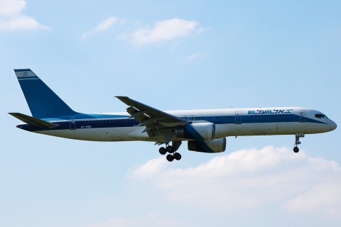 4X-EBS - 757-258 - El Al Israel Airlines - BRU - 24-07-2008