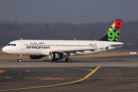 5A-ONA - A320-214 - Afriqiyah Airways - DUS - 18-02-2008