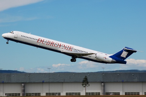 9A-CDA - MD-83 - Dubrovnik Airline - OSL - 25-06-2008