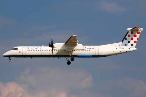 9A-CQA - DHC-8-402 - Croatia Airlines - BRU - 15-08-2008