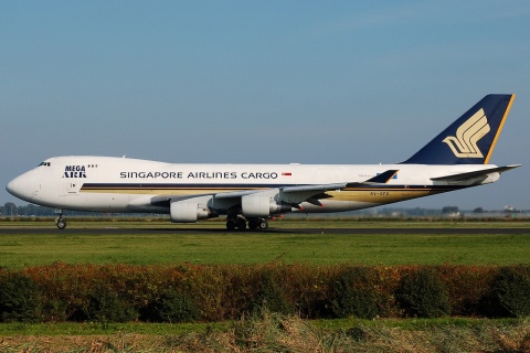 9V-SFG - 747-412F - Singapore Airlines - AMS - 20-09-2008