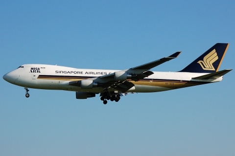 9V-SFN - 747-412F - Singapore Airlines - BRU - 24-07-2008