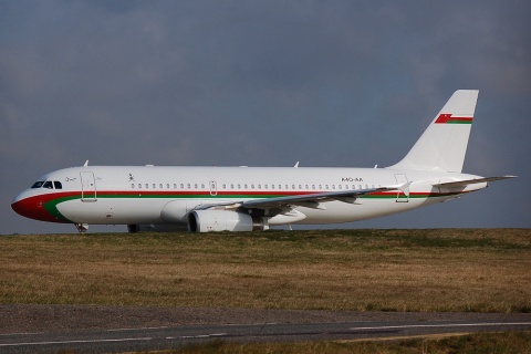 A4O-AA - A320-232 - Oman Royal Flight - STN - 04-03-2008