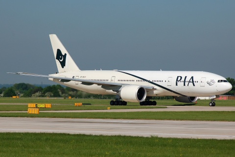AP-BGY - 777-240(LR) - PIA Pakistan International Airlines - MAN - 14-05-2008