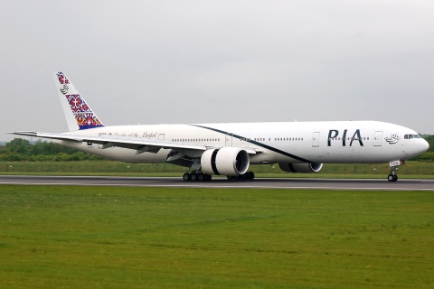 AP-BHW - 777-340(ER) - PIA Pakistan International Airlines - MAN - 17-05-2008