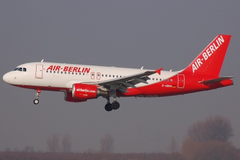 D-ABGH - A319-111 - Air Berlin - DUS - 18-02-2008