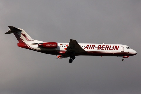 D-AGPQ - Fokker 100 - Air Berlin - STN - 04-03-2008