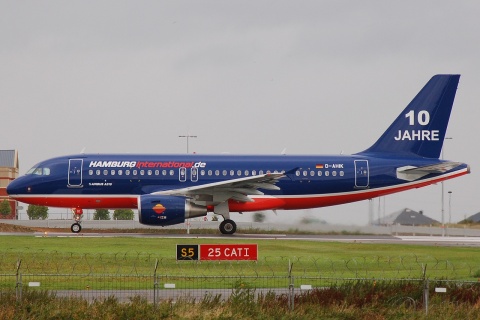 D-AHIK - A319-111 - Hamburg International Airlines - CRL - 07-09-2008