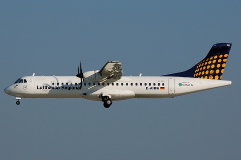 D-ANFH - ATR 72-500 (72-212A) - Contact Air - PRG - 30-06-2008