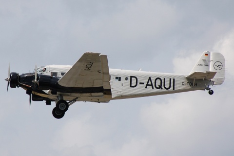 D-AQUI - Junkers JU-52-3M - Lufthansa - DUS - 06-07-2008
