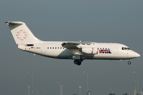 D-AWUE - BAe 146-200 - WDL Aviation - AMS - 20-09-2008
