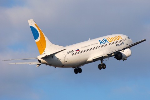 EI-CBQ - 737-3Y0 - Air Union - SZG - 16-02-2008