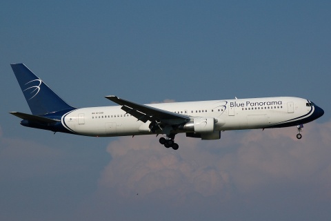 EI-CXO - 767-3G5(ER) - Blue Panorama Airlines - FCO - 10-06-2008
