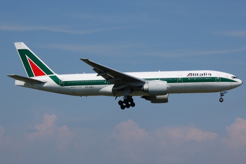 EI-DBL - 777-243(ER) - Alitalia - FCO - 10-06-2008