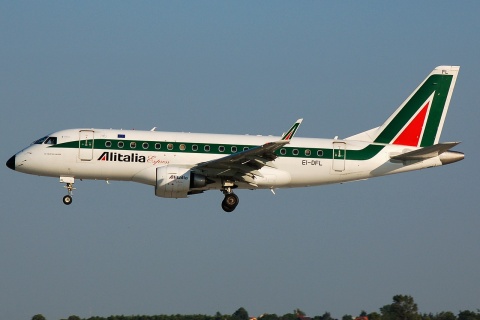 EI-DFL - ERJ-170LR (ERJ-170-100 LR) - Alitalia Express - PRG - 30-06-2008