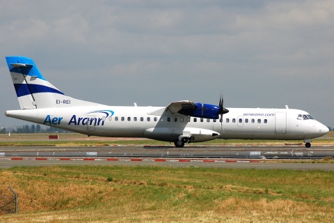 EI-REI - ATR 72-201 - Aer Arann - CDG - 09-07-2008