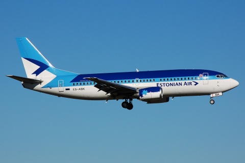 ES-ABK - 737-36N - Estonian Air - OSL - 25-06-2008