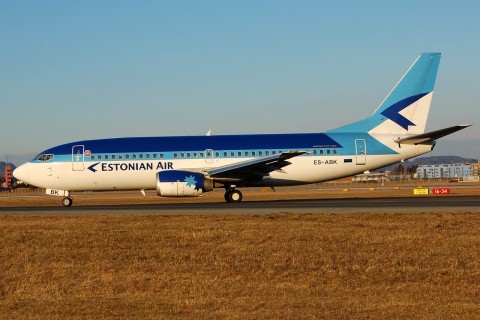 ES-ABK - 737-36N - Estonian Air - SZG - 16-02-2008