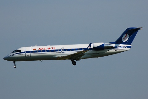 EW-100PJ - CRJ-100ER - Belavia _ Belarusian Airlines - PRG - 01-07-2008