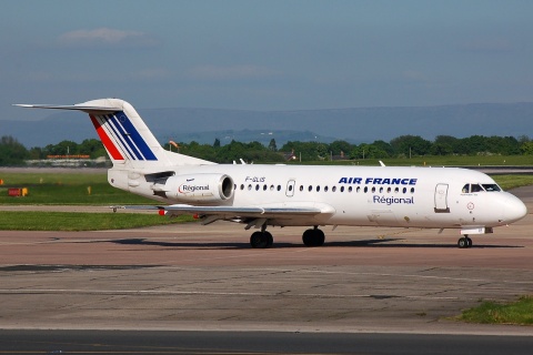 F-GLIS - Fokker 70 - Air France - MAN - 14-05-2008