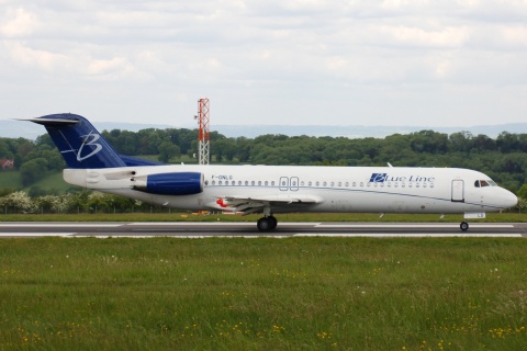 F-GNLG - Fokker 100 - Blue Line - BRS - 19-05-2008