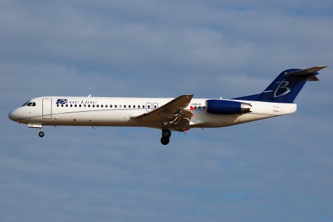 F-GNLG - Fokker 100 - Blue Line - CPH - 20-06-2008