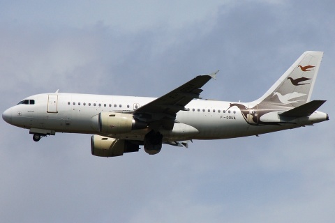 F-OOUA - A319-112 - Air Ivoire - ORY - 10-07-2008